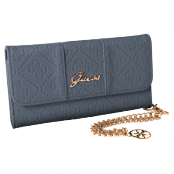 Guess Scarlett Clutch Case till iPhone 6 / 6S - Blueberry blue