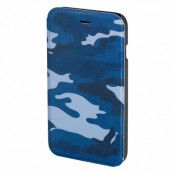 HAMA iPhone 6/6S Plånboksfodral DesignLine - Camo blå