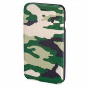 HAMA iPhone 6/6S Plånboksfodral DesignLine - Camo grön
