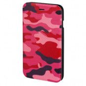 HAMA iPhone 6/6S Plånboksfodral DesignLine - Camo rosa