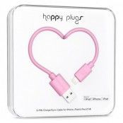 Happy Plugs Lightning USB-kabel 2 meter - Rosa