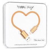 Happy Plugs Lightning USB-kabel 2 meter - Roséguld