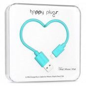 Happy Plugs Lightning USB-kabel 2 meter - Turkos