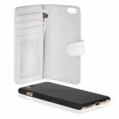 iDeal Premium Plånboksfodral till iPhone 6 / 6S med avtagbart skal - Vit