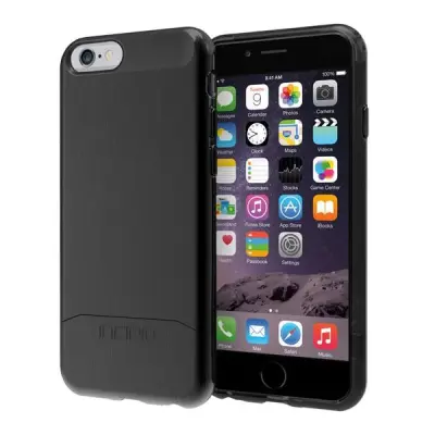 Incipio Edge Shine Brushed Skal till iPhone 6 - Svart