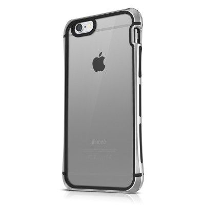 ITSkins Toxik R Aluminium Skal till Apple iPhone 6 - Silver/Svart