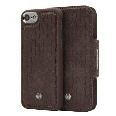 Marvêlle N°307 Plånboksfodral iPhone 6/7/8/SE 2020 - DARK Brun SIGN