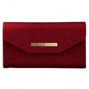 iDeal of Sweden Mayfair Clutch Velvet iPhone 6/6S/7/8 Red