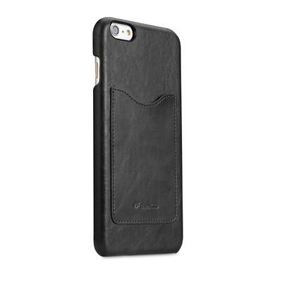 Melkco Skal med kortplatser till iPhone 6/6S - Svart