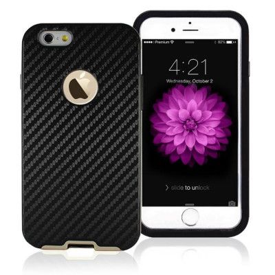 Mercury Bumper Skin Skal till Apple iPhone 6S Svart