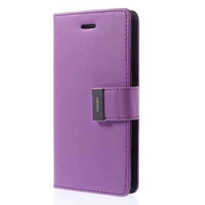 Mercury Rich Diary Plånboksfodral till Apple iPhone 6 / 6S  (Lila)