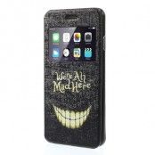 MobilFodral med fönster till Apple iPhone 6 - We're All Mad Here