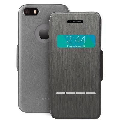 Moshi Sensecover till iPhone 6 / 6S  - Steel Black