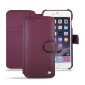 Noreve Plånboksfodral av äkta läder, iPhone 6 - vinröd