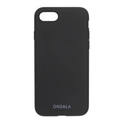 ONSALA Mobilskal Silikon Black iPhone 7/8/SE 2020