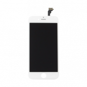 Original LCD Display med Glas till iPhone 6 - Vit