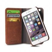 Puro iPhone 6 Magnetiskt Plånboksfodral - Brun