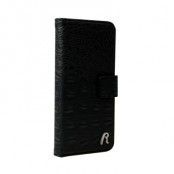 REPLAY Croco Plånboksfodral till iPhone 6 / 6S - Svart
