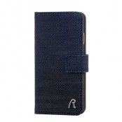 REPLAY Plånboksfodral till iPhone 6 - Denimblå