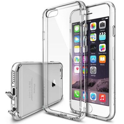 Ringke Fusion Shock Absorption Skal till Apple iPhone 6 / 6S  (Crystal)