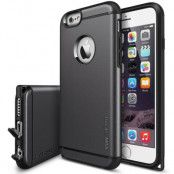 Ringke MAX Double Layer Armor Tough Skal Apple iPhone 6 / 6S (Gun Metal)