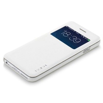 Rock Uni Series View Fodral till Apple iPhone 6 (Vit)