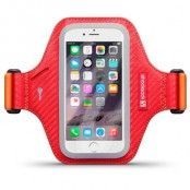 ShockSock EZIFLEX Sportarmband till Apple iPhone 6/6S (Röd)