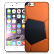 Skal till Apple iPhone 6 / 6S - Fotboll - Orange
