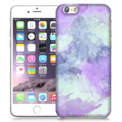 Skal till Apple iPhone 6 / 6S - Vattenfärg - Lila/Ljusblå