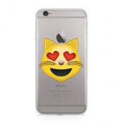Skal till Apple iPhone 6(S) - Emoji Cat Heart Eyes
