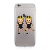 Skal till Apple iPhone 6(S) - Emoji Dancing Girls