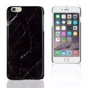 Skal till Apple iPhone 6(S) Plus - Svart Marmor