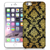 Skal till Apple iPhone 6 - Damask - Guld/Svart