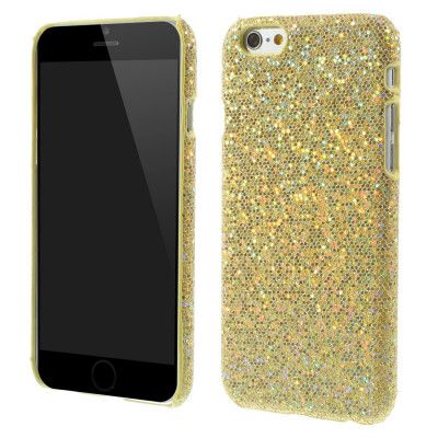 Sparkle Baksideskal till Apple iPhone 6 / 6S - Guld