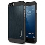 SPIGEN Aluminium Fit Skal till Apple iPhone 6 (Metal Slate)