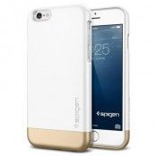 SPIGEN Style Armor Skal till Apple iPhone 6 (Vit - Gold)