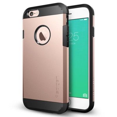 SPIGEN Tough Armor Skal till Apple iPhone 6 / 6S (Rose Gold)