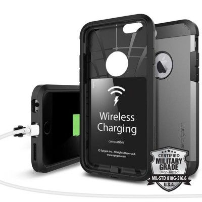 Spigen Tough Armor Volt till Apple iPhone 6(S) Plus - Gunmetal