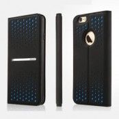 Usams Hollow Dots Case (iPhone 6/6S) - Svart/blå