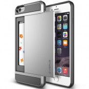Verus Damda Slide Card Slot Skal till Apple iPhone 6/6S (Silver)