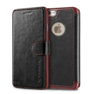Verus Dandy Layered Plånboksfodral till Apple iPhone 6/6S (Svart)