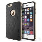 Verus Iron Shield Aluminum Metal Frame Skal till Apple iPhone 6 (Gold)