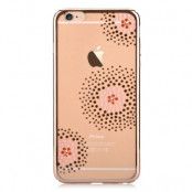 Vouni Kristall Sun flower Skal till iPhone 6 / 6S - Gold