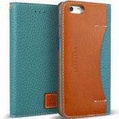 Wetherby äkta läder Plånboksfodral till iPhone 6/6S - Emerald