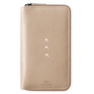 White Diamonds Crystal Purse (iPhone 6/6S) - Beige