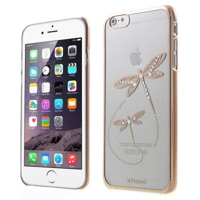 Trolsk Imprint Big Butterfly Wallet (iPhone 14 Plus) - Röd