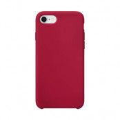 XQISIT Silikon Skal till iPhone 6/6s/7/8/9 Merlot Red