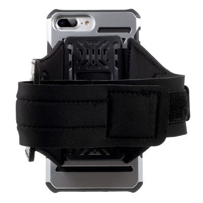 2-In-1 Skal + Sportarmband till iPhone 7 Plus - Silver