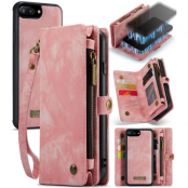 Caseme iPhone 7/8 Plus Plånboksfodral Detachable - Rosa