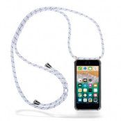 Boom iPhone 7 Plus skal med mobilhalsband- White Stripes